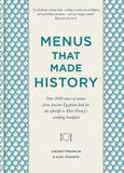 Menus That Made History; Vincent Franklin & Alex Johnson